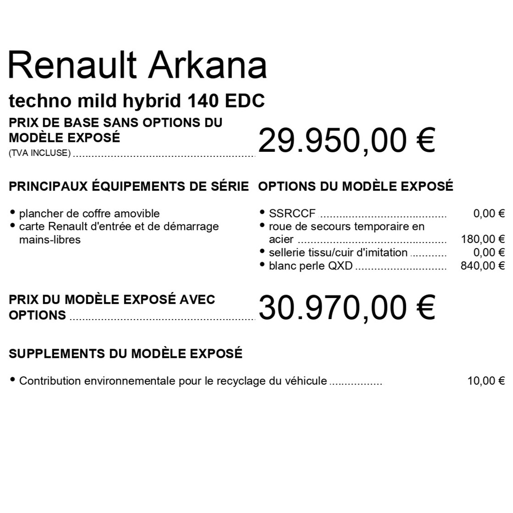 Renault Arkana NEW