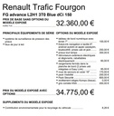 Renault Trafic Fourgon L2H1